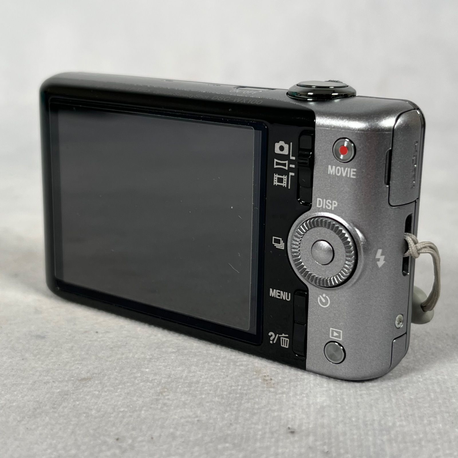 管2606-313】SONY ソニー サイバーショット DSC-WX100 シルバー 付属品