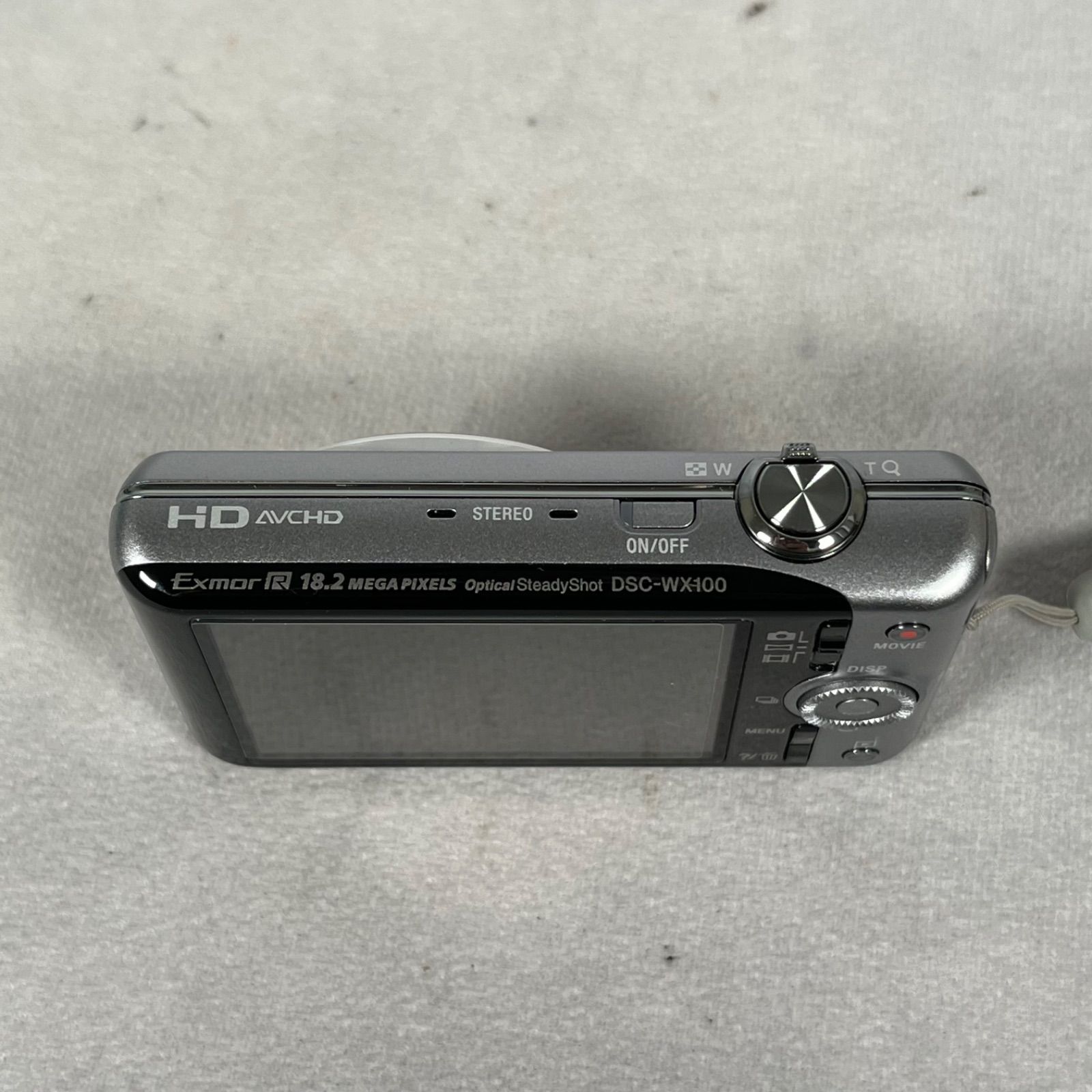 管2606-313】SONY ソニー サイバーショット DSC-WX100 シルバー 付属品