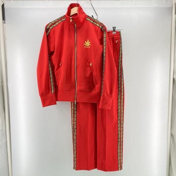 中古】drestrip 百式ジャージ セットアップ(状態考慮) レッド サイズ1