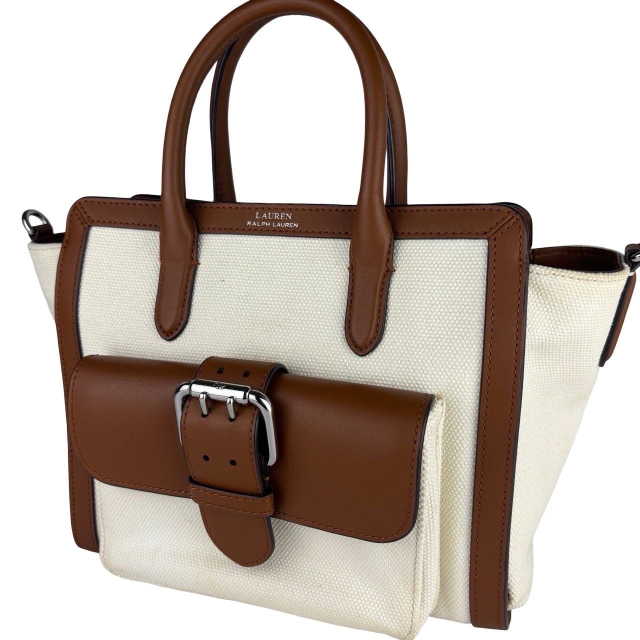 LAUREN Ralph Lauren Tyler キャンバス トート バッグ LAUREN RALPH LAUREN Tyler トートバッグ ショルダー LAUREN RALPH