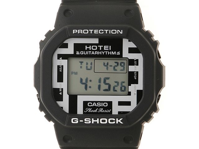 CASIO　カシオ　G-SHOCK　布袋寅泰モデル　DW-5600HT-1JR　ラバー　ブラック　メンズ　2120500261560【中古】