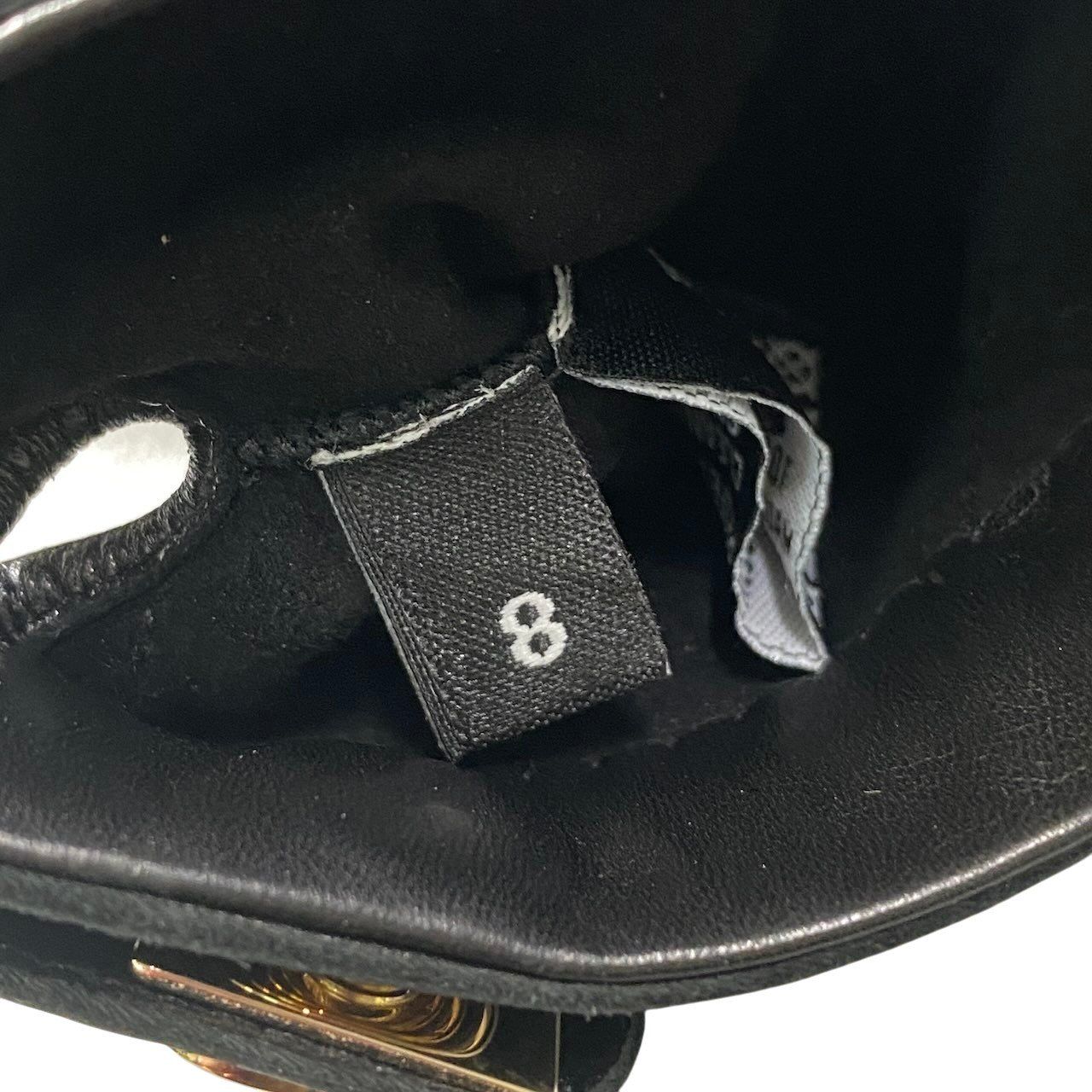 g1 CHANEL シャネル キルティングレザーグローブ 手袋 ターンロック式