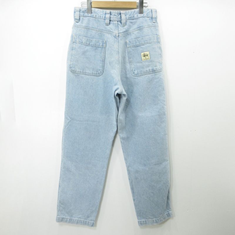【三重本店】 中古 STUSSY | ステューシー デニムパンツ DENIM DOUBLE KNEE 116500 ライトブルー サイズ：30 【107】 三重本店】 中古 STUSSY | ステューシー デニムパンツ DENIM DOUBLE