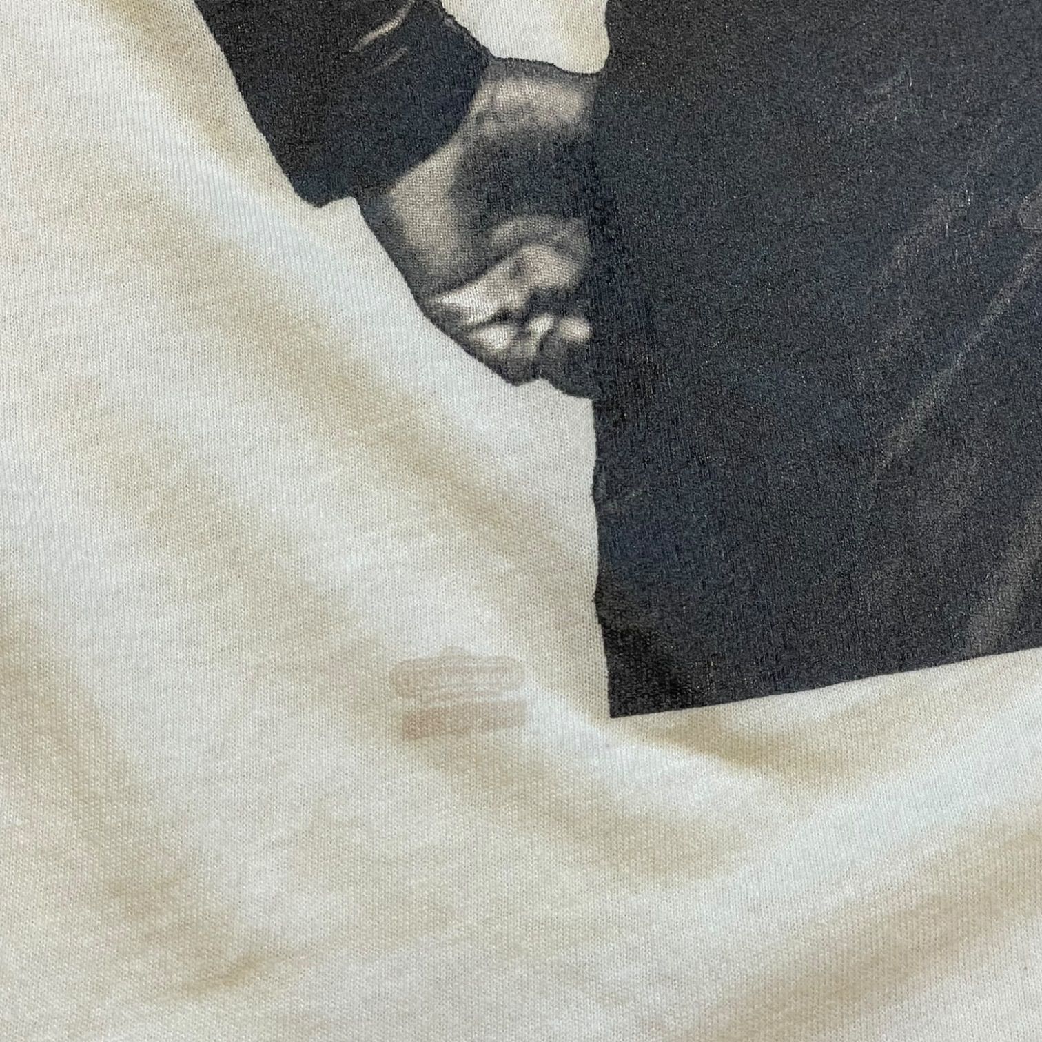90s BOBBY BROWN “BOBBY” S/S Tee 白 L ボビーブラウン R&B Tシャツ