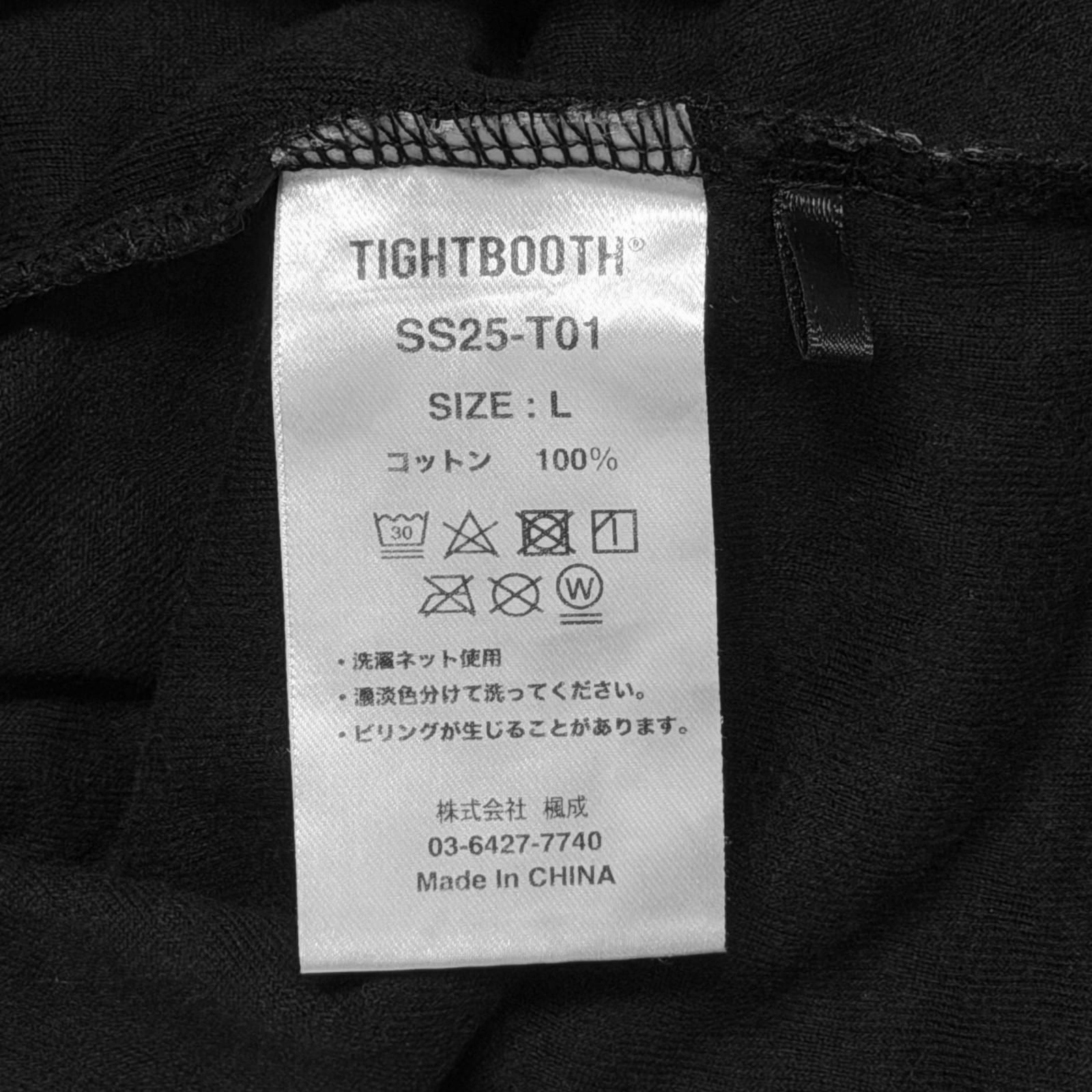 参考上代17600円 TIGHTBOOTH 25SS CHECKER PLATE S/S T-SHIRT