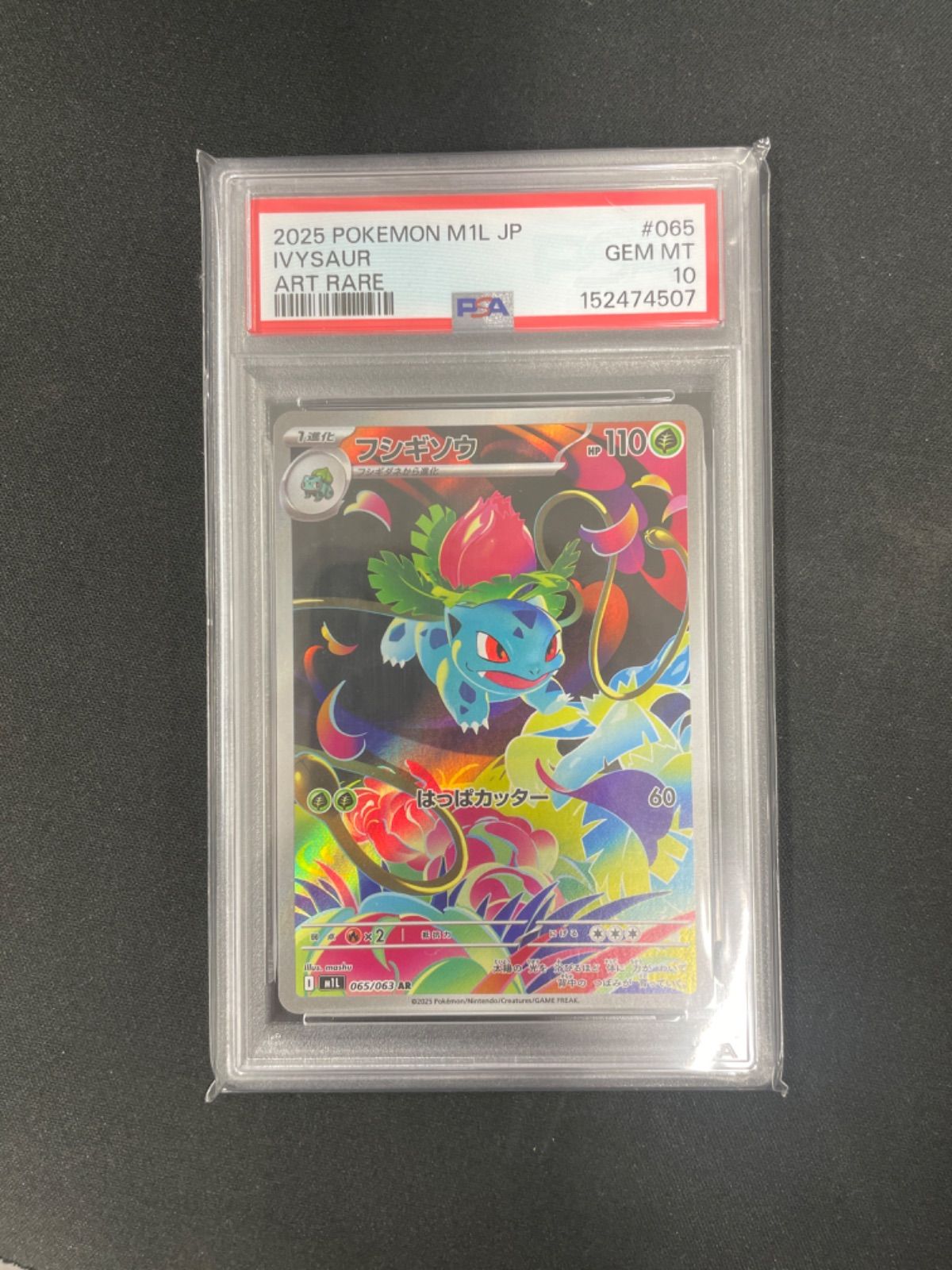 PSA10】ポケモンカード フシギソウ 065/063 AR メガブレイブ - メルカリ