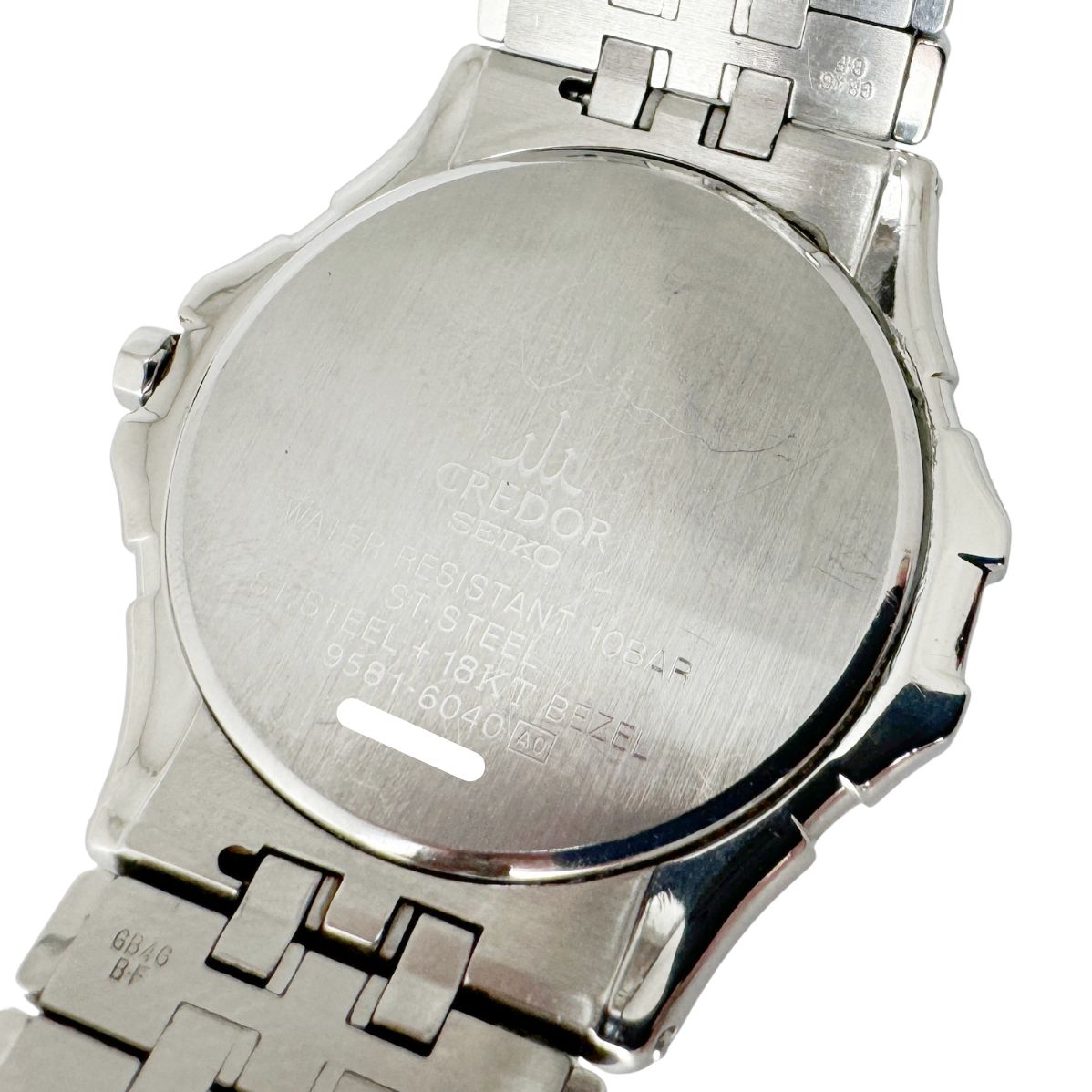 クレドール☆パシフィーク☆GCLC015】K18WG × SS セイコー SEIKO