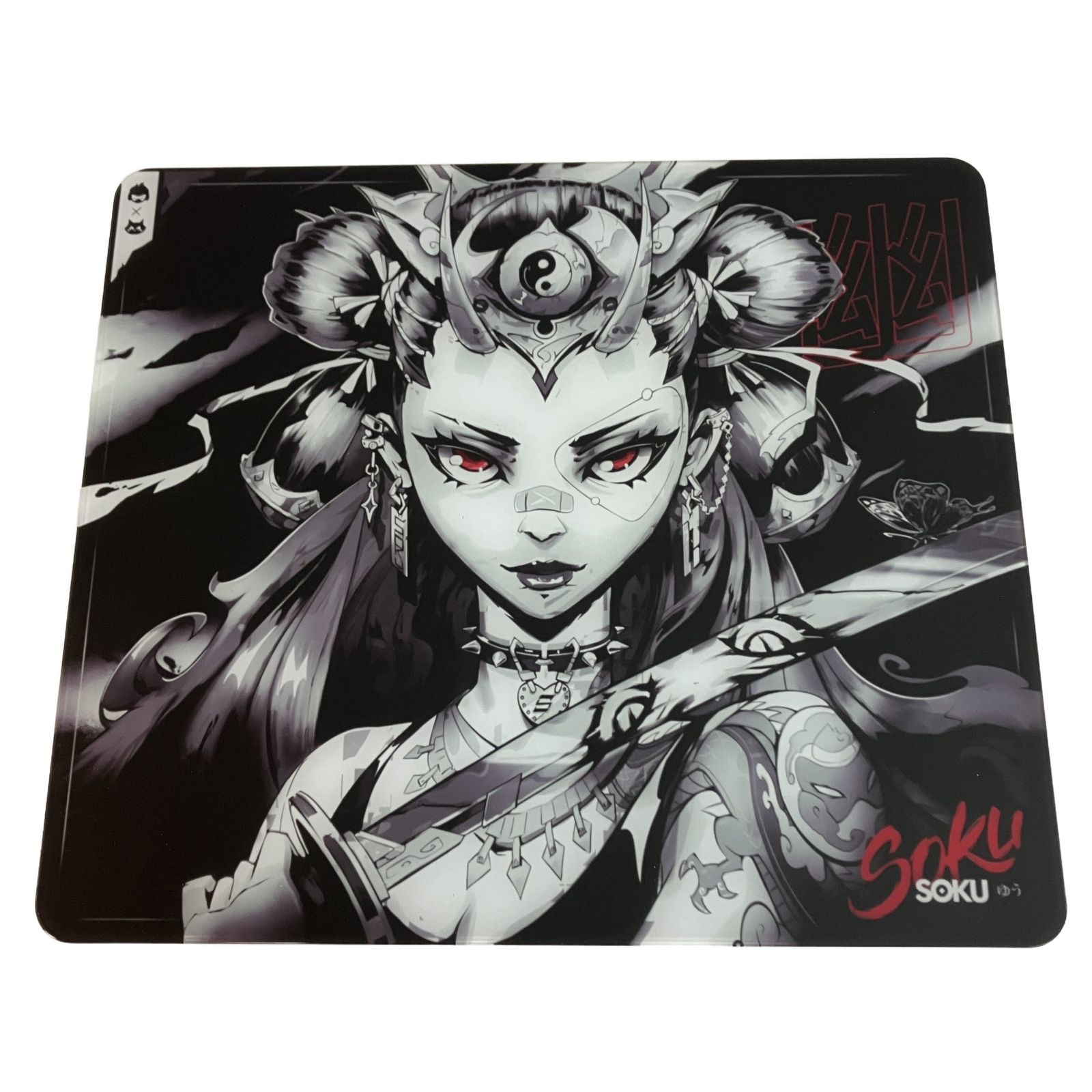 SOKU Fujin Glasspad Limited Edition ガラス製マウスパッド 限定版デザイン C11415679