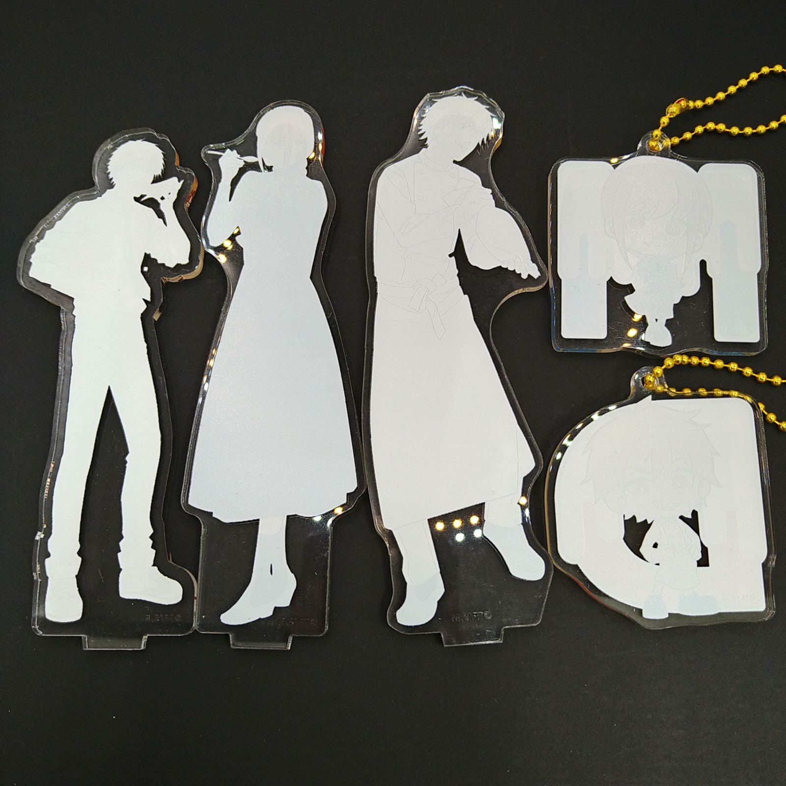 チェンソーマン コラボカフェ デンジ アクリルスタン まとめ売り 限定】チェンソーマンアクリルスタンド5枚セット デンジ マキマ
