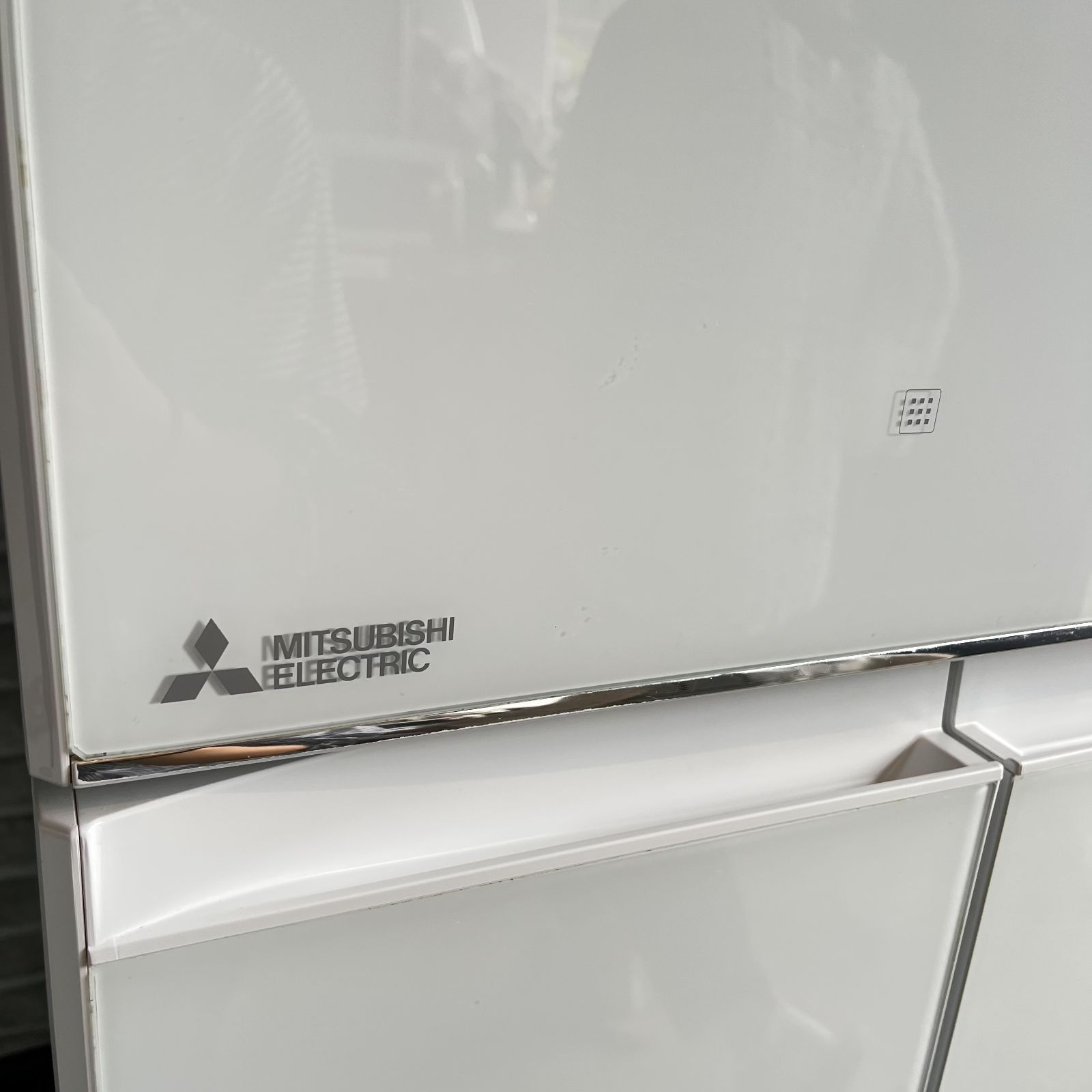 三菱 MITSUBISHI 冷蔵庫 2019年製 455L 大容量 白 ホワイト ファミリー 