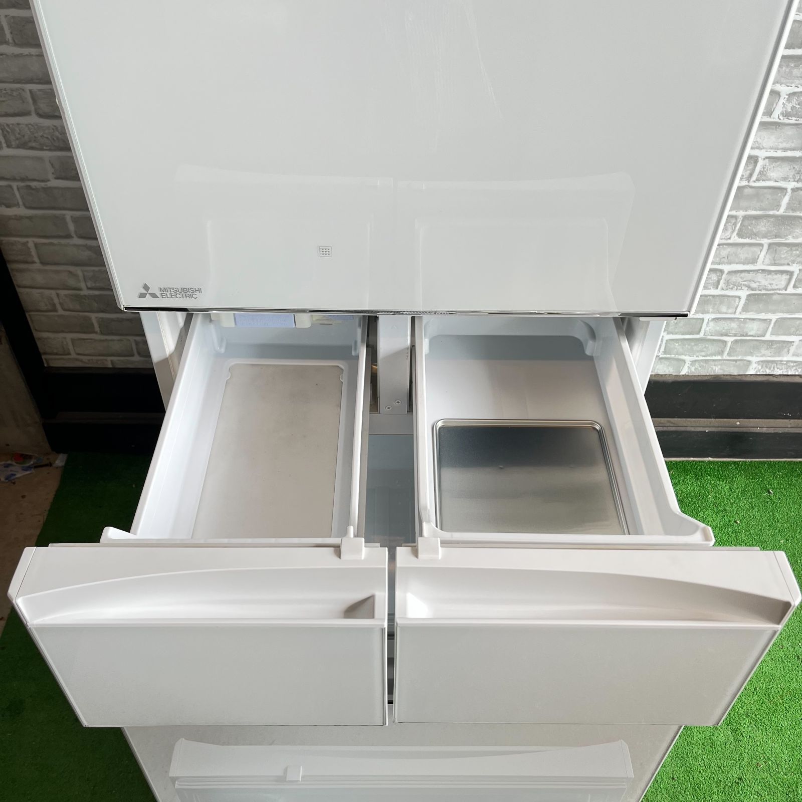 三菱 MITSUBISHI 冷蔵庫 2019年製 455L 大容量 白 ホワイト ファミリー 