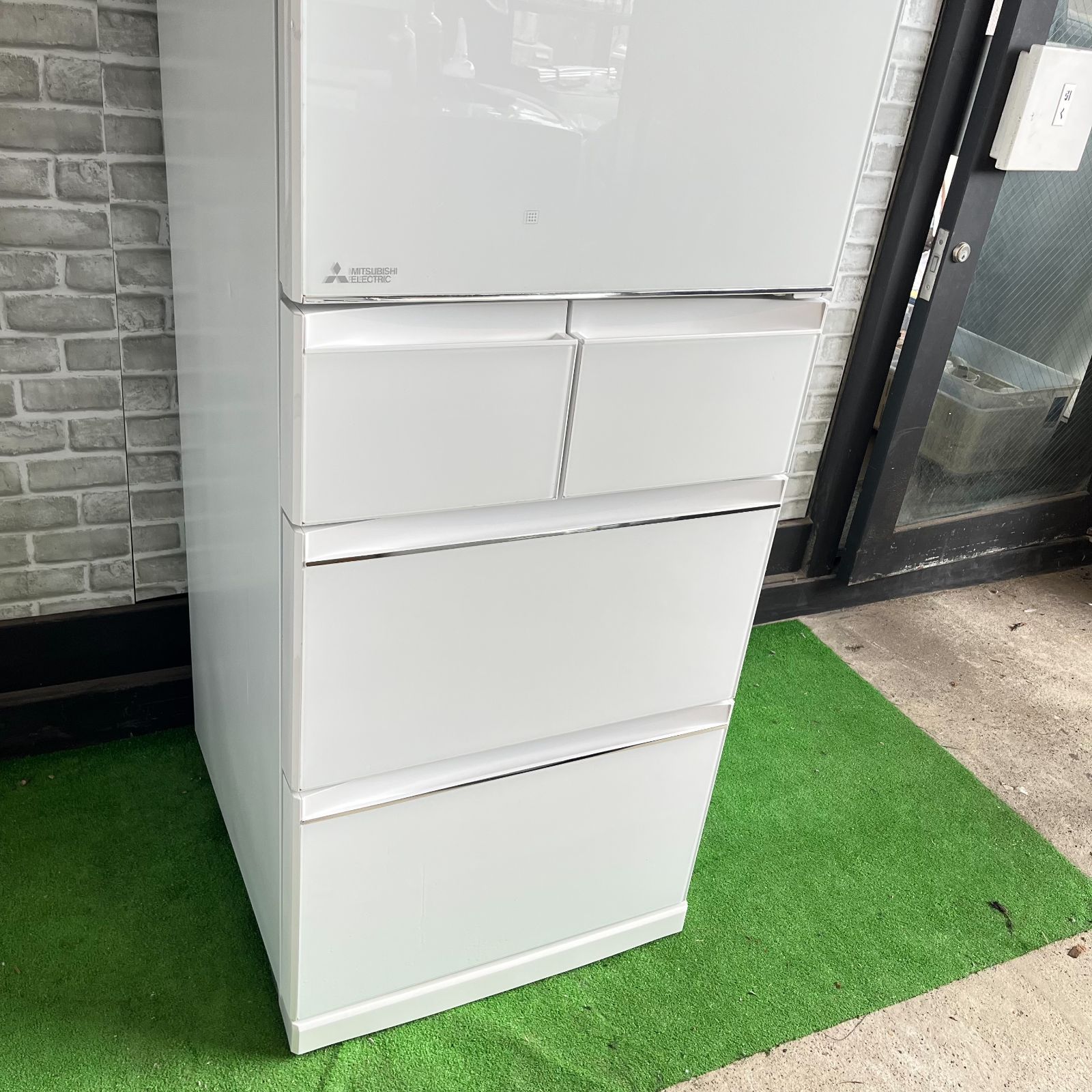 三菱 MITSUBISHI 冷蔵庫 2019年製 455L 大容量 白 ホワイト ファミリー 