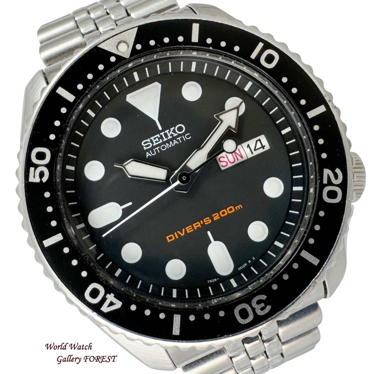 セイコー SEIKOブラックボーイ】SKX007K2 メンズ腕時計 中古 SKX007K2 