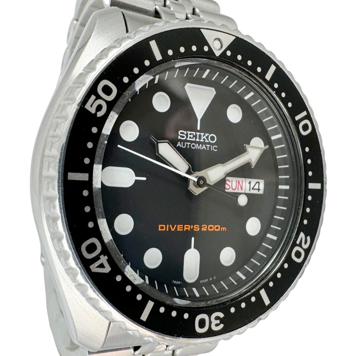 セイコーブラックボーイ セイコー SKX007 (7s26-0020)。ブラックボーイ