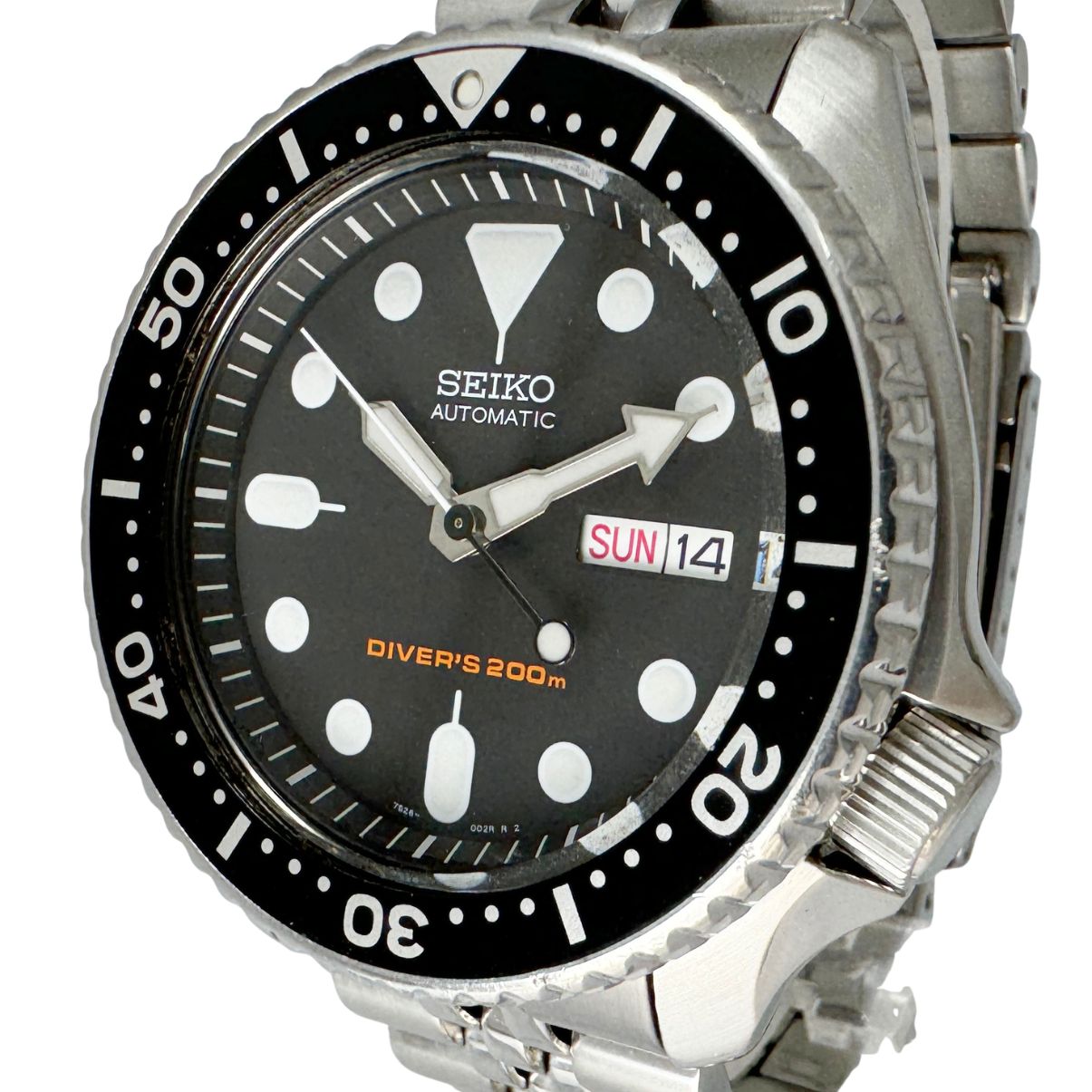 セイコー SEIKO☆ブラックボーイ】SKX007K2 メンズ腕時計 中古
