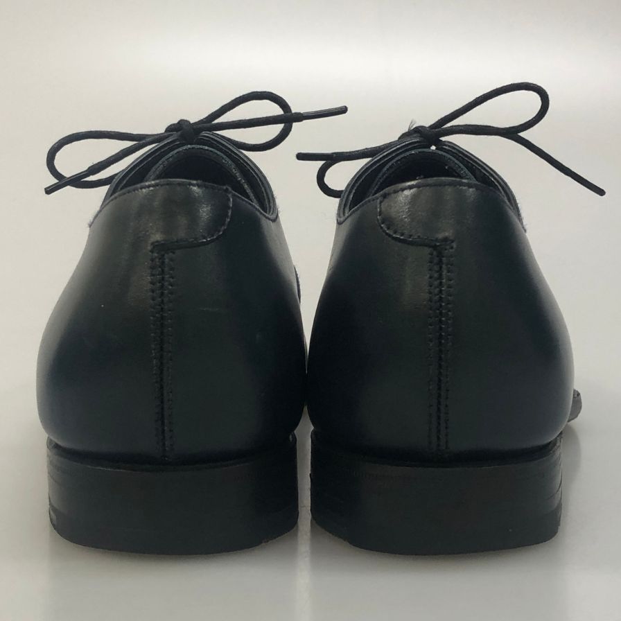 クロケット&ジョーンズ ストレートチップ レースアップシューズ X28360 メンズ ネイビー サイズ6E Crockett & Jones ビジネスシューズ 約25.5cm【LA】【中古】 クロケット&ジョーンズ ストレートチップ レースアップシューズ X28360
