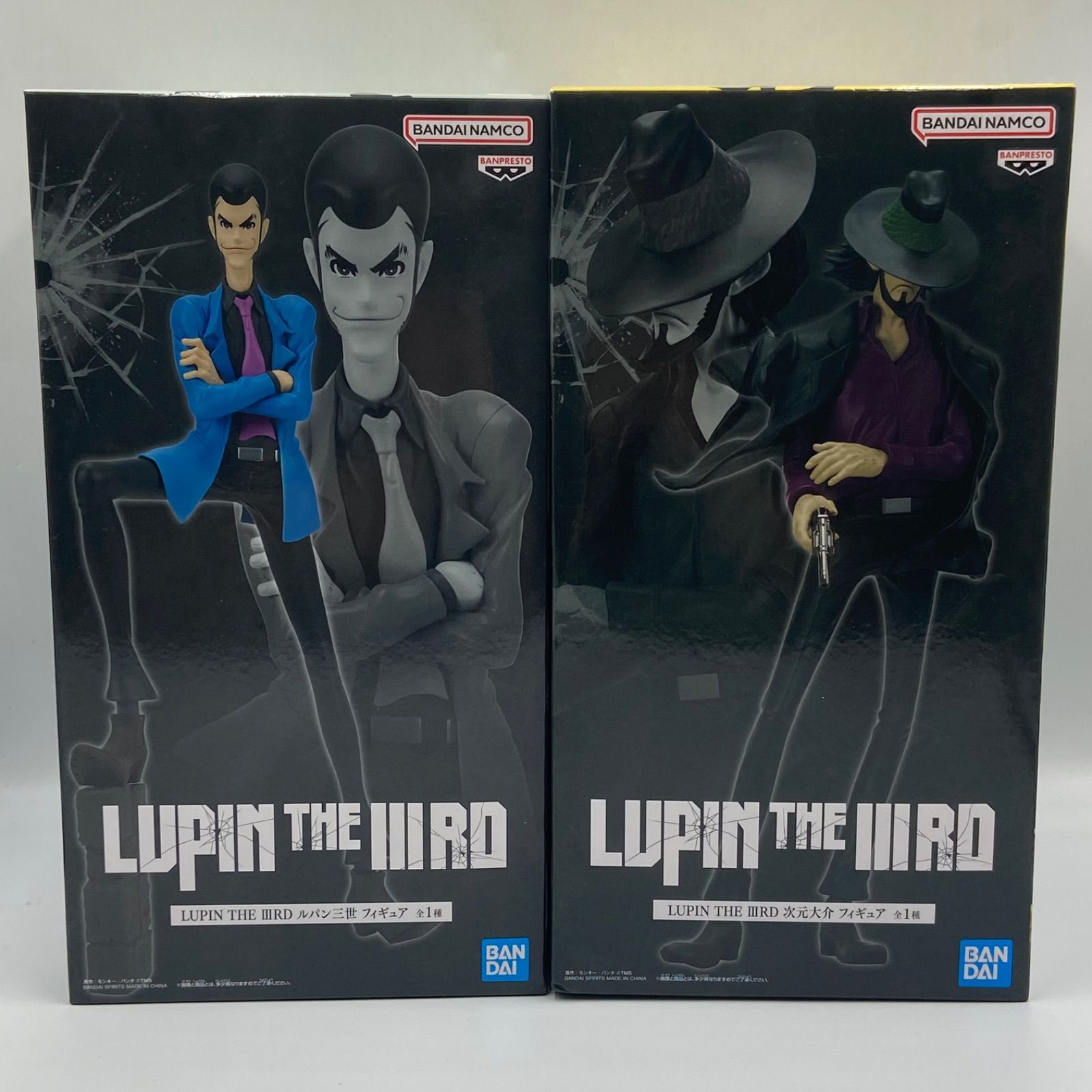 LUPIN THE ⅢRD 2点セット ルパン三世 次元大介 フィギュア プライズ