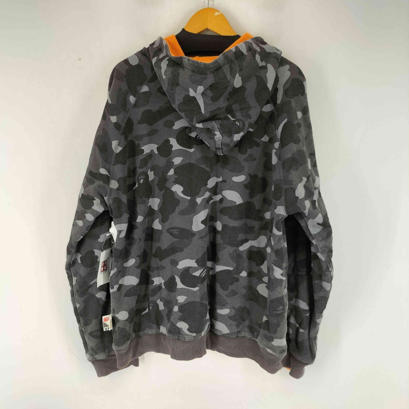 アベイシングエイプ A BATHING APE リバーシブル 迷彩柄 ジップアップ