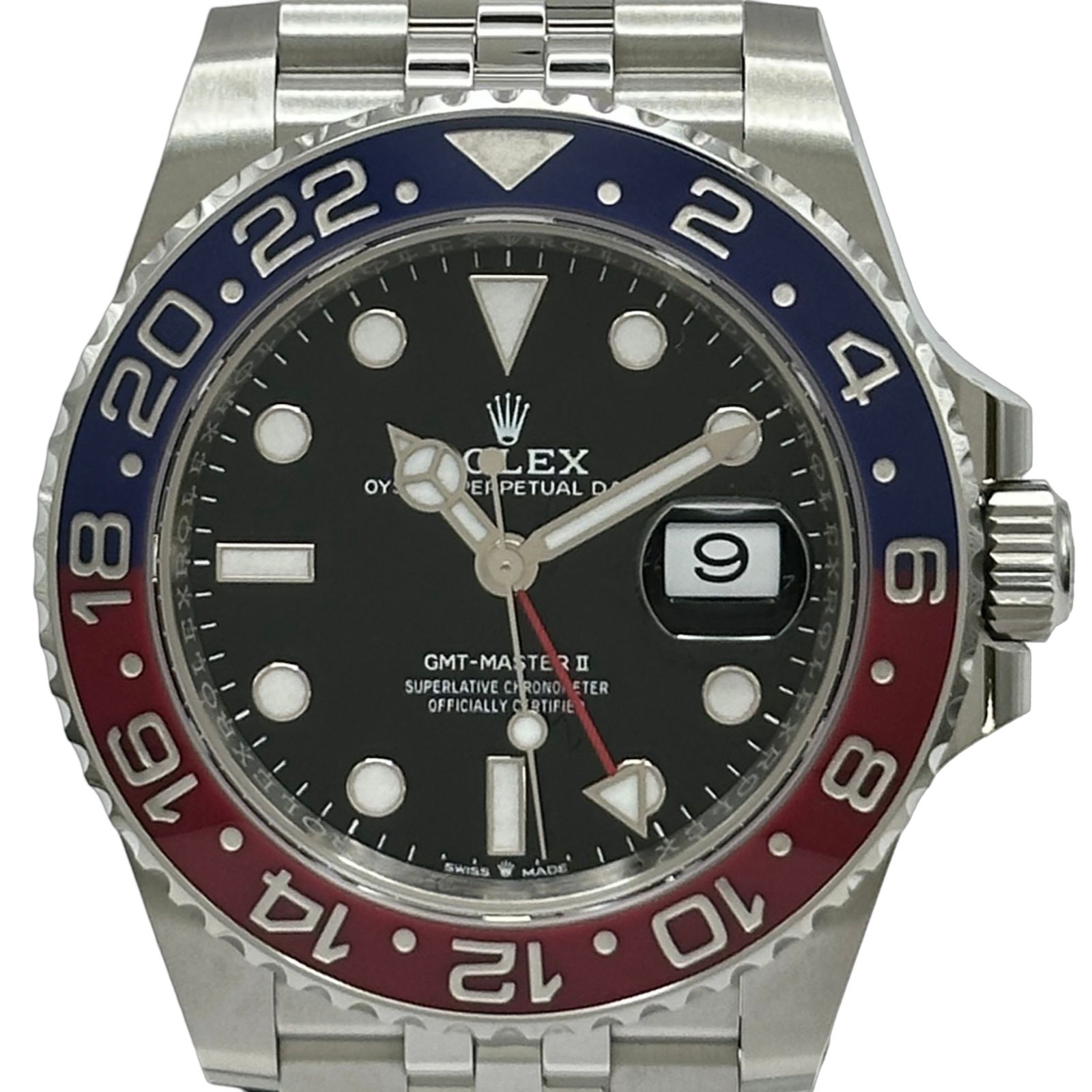 ロレックス ROLEX GMTマスター2 126710BLRO ブラック ステンレススチール 自動巻き メンズ 腕時計
