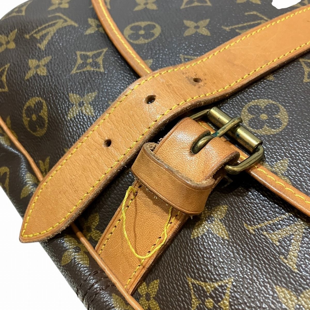 ルイ・ヴィトン LOUIS VUITTON ソミュール35 モノグラム ショルダー