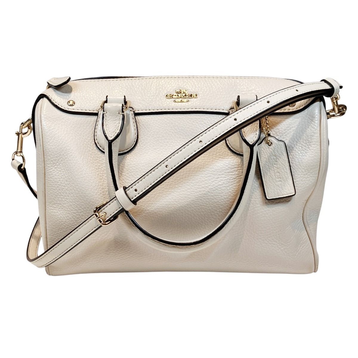 コーチ COACH ミニ サッチェル 2Way ハンドバッグ レザー F36677