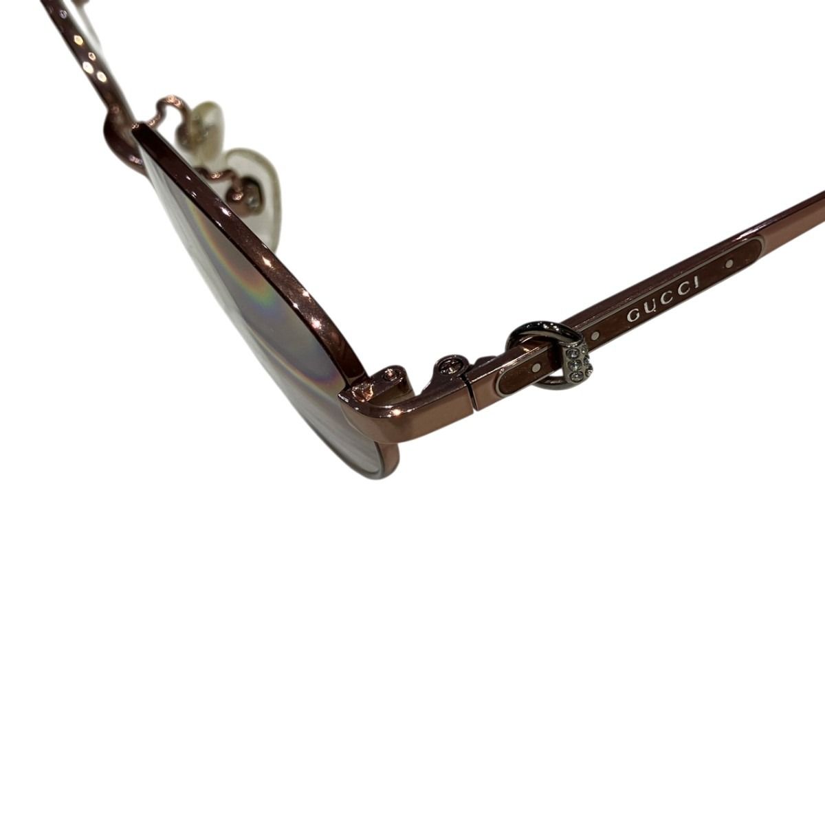 グッチ GUCCI 眼鏡フレーム メガネ チタン GG8516J レディース - メルカリ