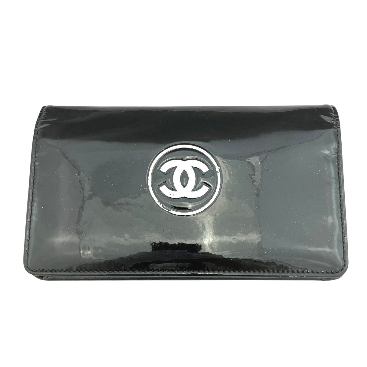 シャネル CHANEL 長財布 パテントレザー A69086 レディース - メルカリ