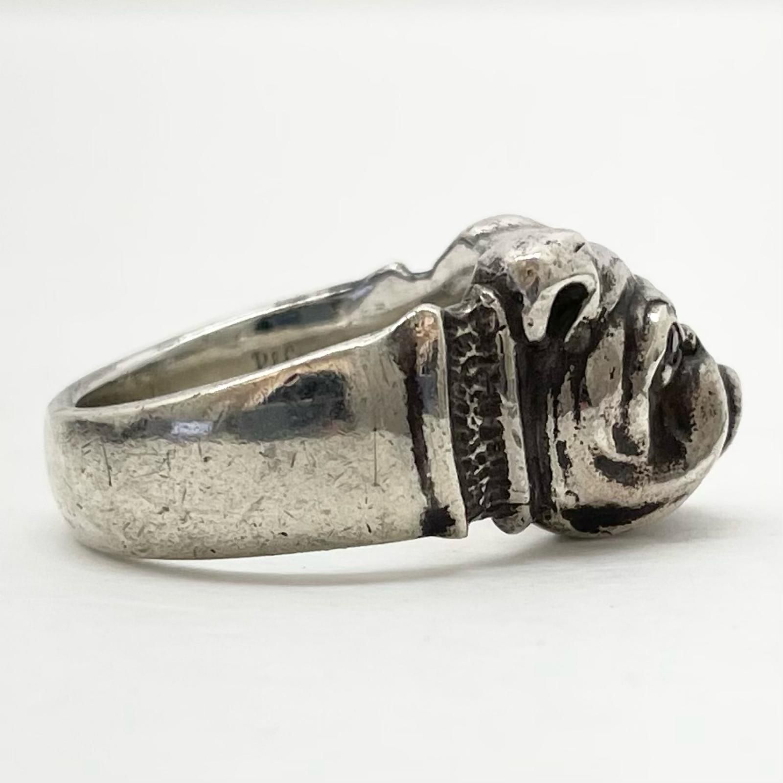 【中古】Peanuts&Co | ピーナッツカンパニー　Bull Dog Ring リング・指輪 シルバー【尾張小牧店】 中古】Peanuts&Co | ピーナッツカンパニー Bull Dog Ring リング・指輪