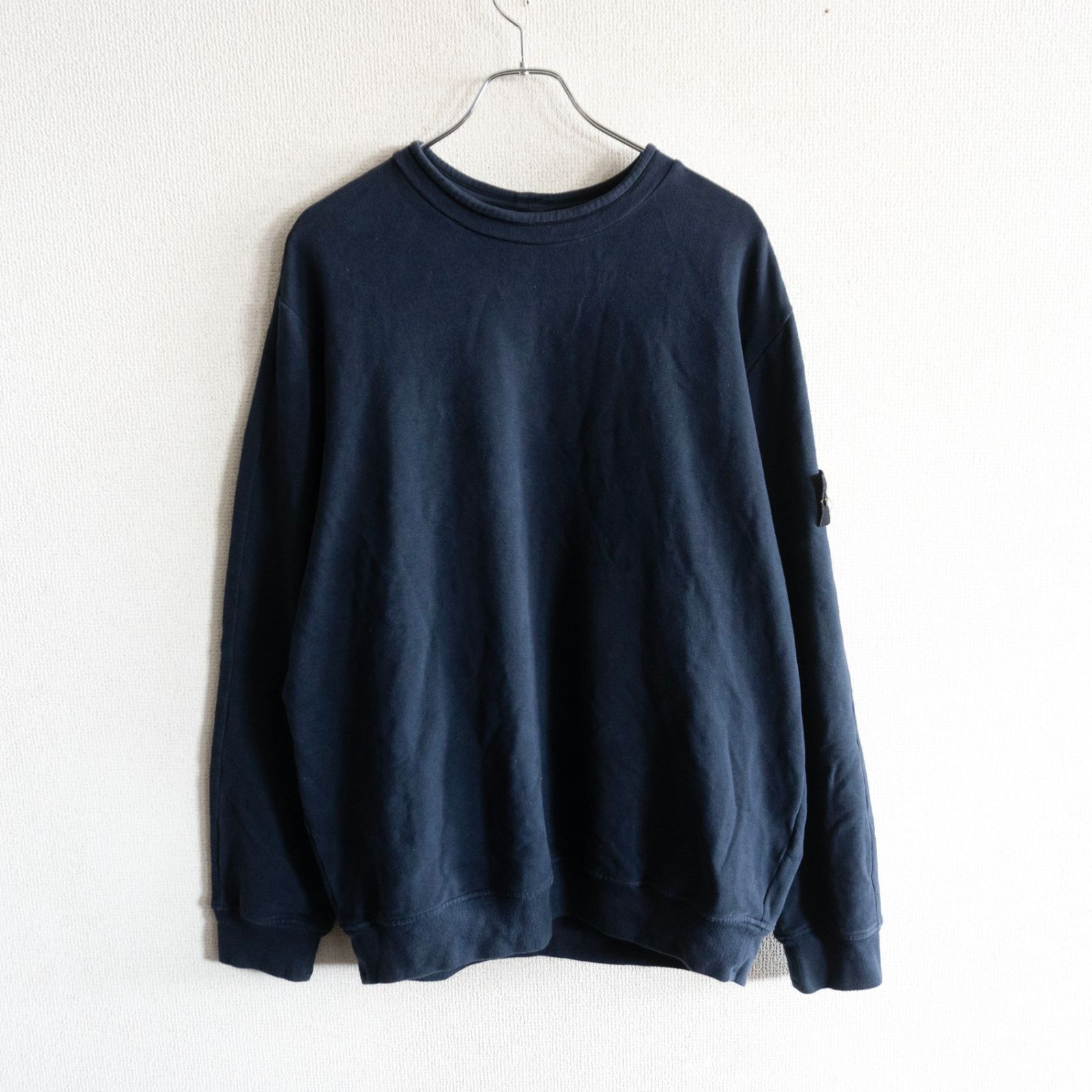 美品】STONE ISLAND【2023AW/Sweatshirts】XL ネイビー スウェット