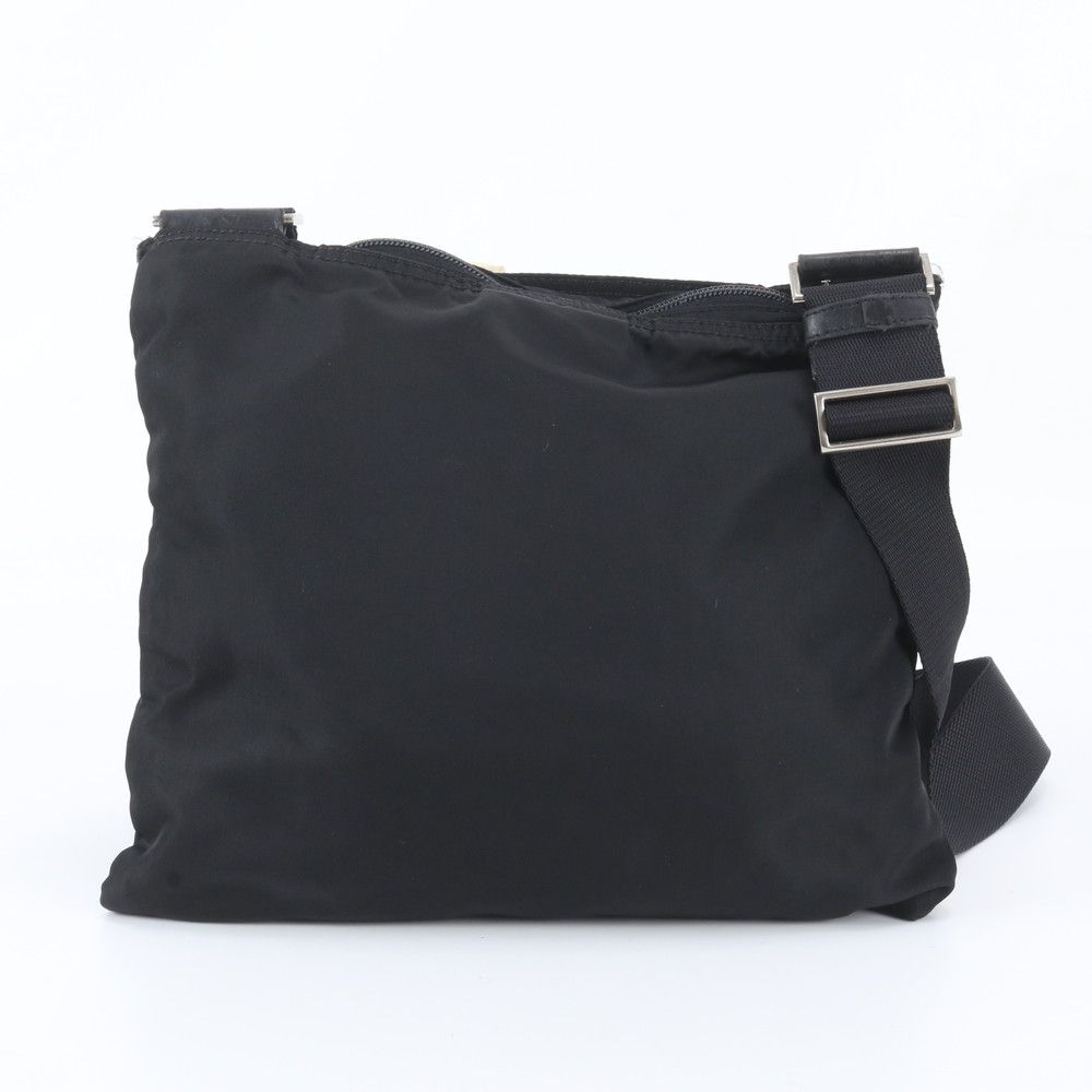 美品 プラダ テスート ナイロン トライアングルロゴ レザー ショルダー