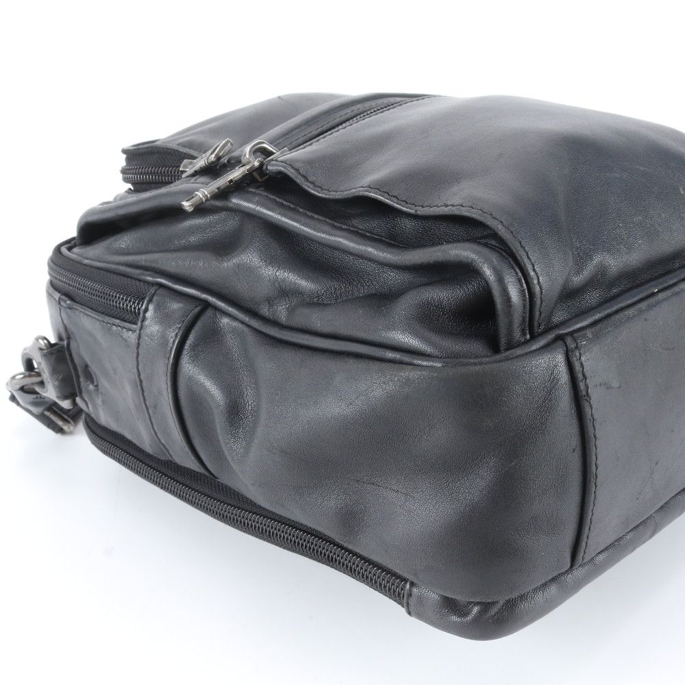 美品 TUMI トゥミ トレーサータグ付 92106D4 レザー 2WAY ショルダー