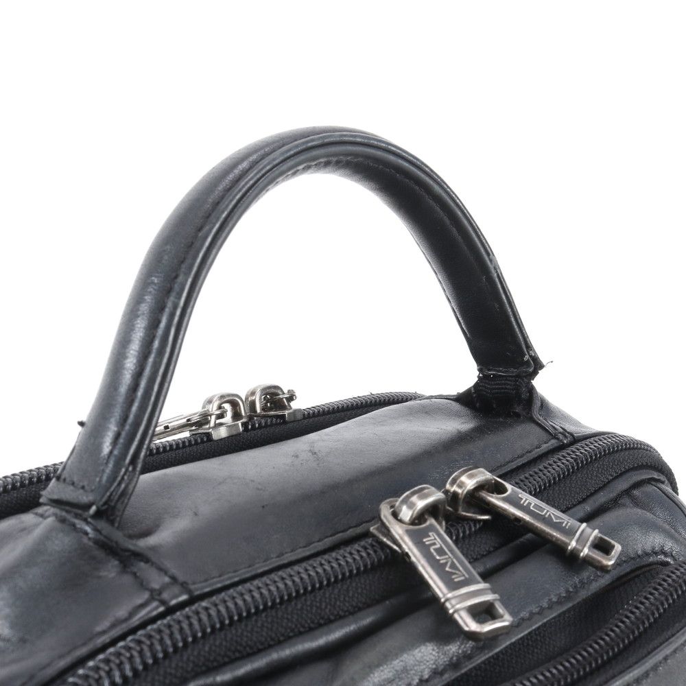 美品 TUMI トゥミ トレーサータグ付 92106D4 レザー 2WAY ショルダー