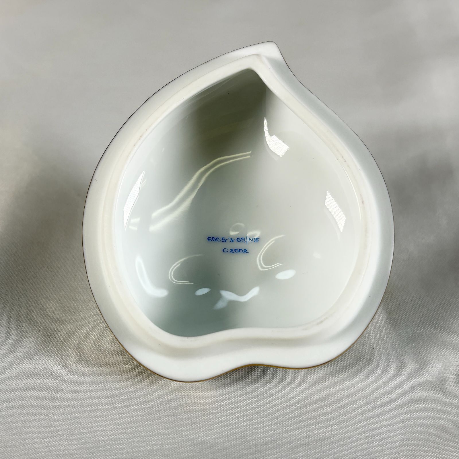 Herend ヘレンド ハート型 ボンボニエール 小物入れ 薔薇摘み フラワー