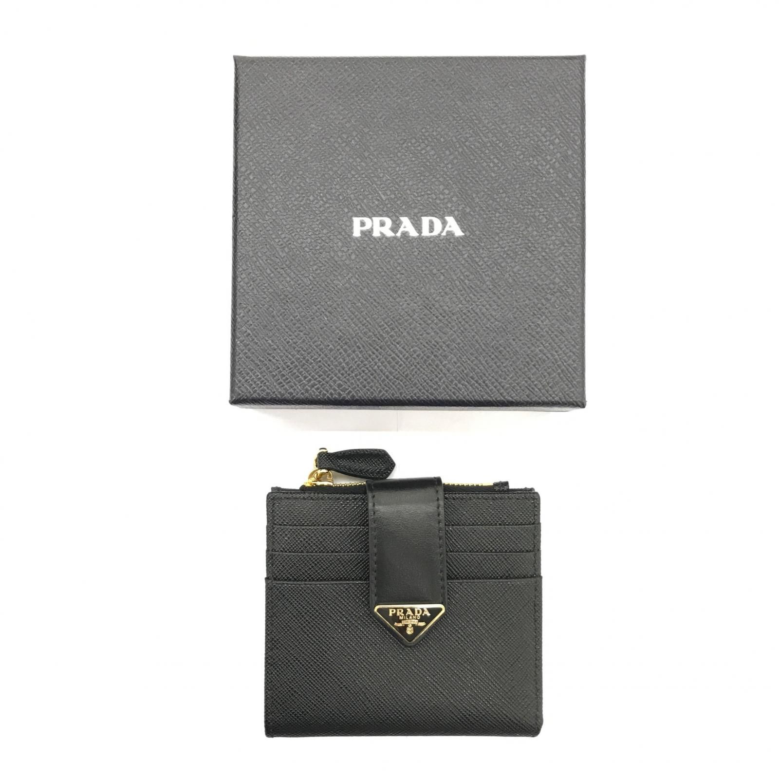 PRADA プラダ 財布 2つ折り財布 サフィアーノ　1ML047 2DYG