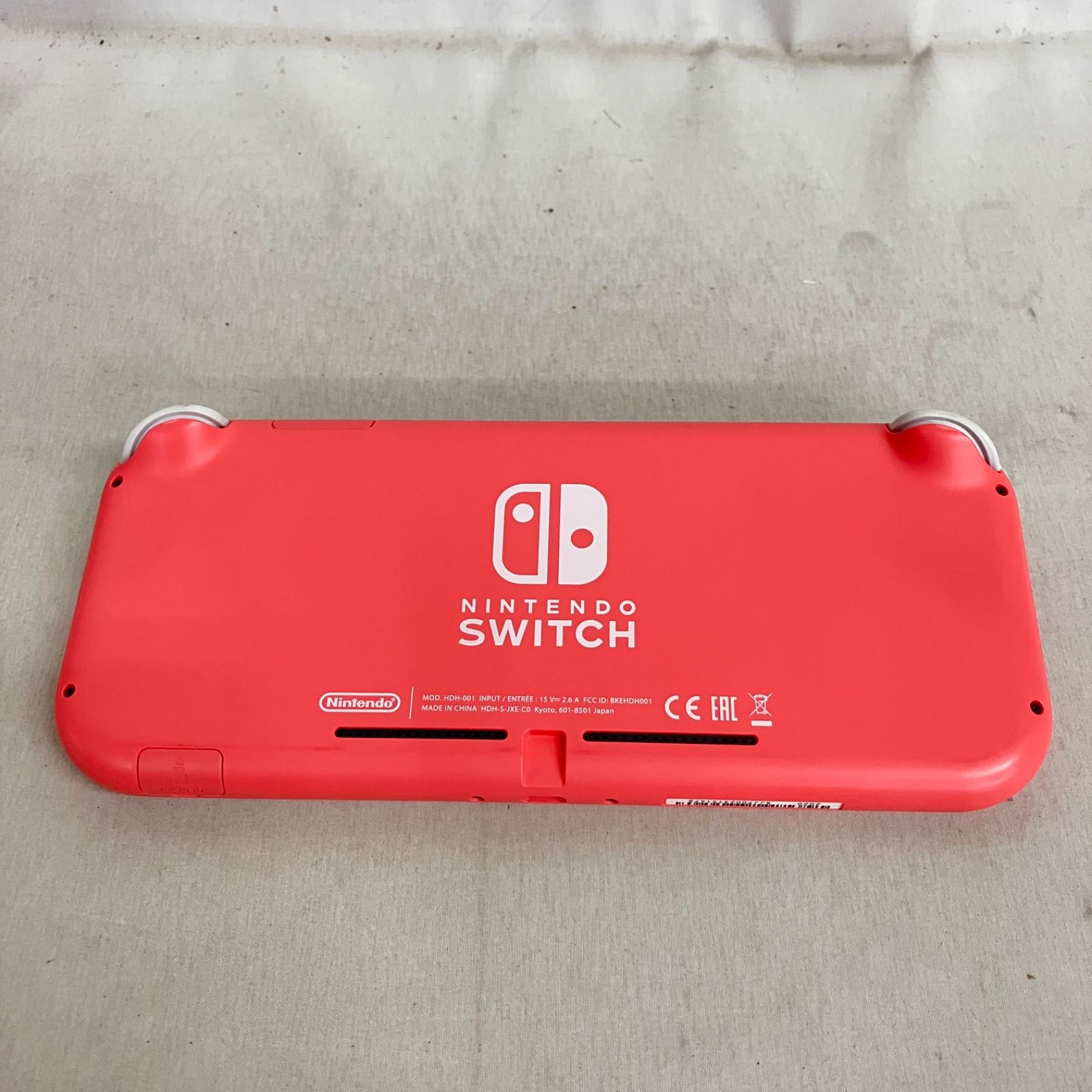 中古 Nintendo Switch lite スイッチ ライト コーラル 本体のみ