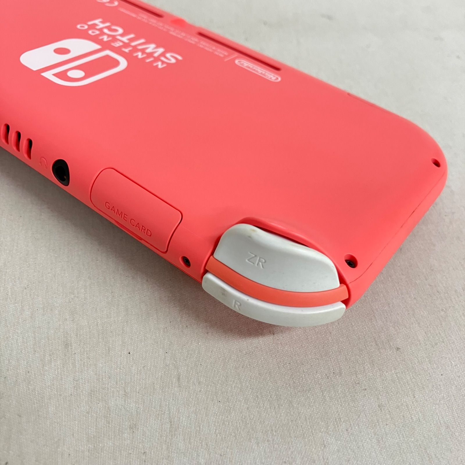 中古 Nintendo Switch lite スイッチ ライト コーラル 本体のみ
