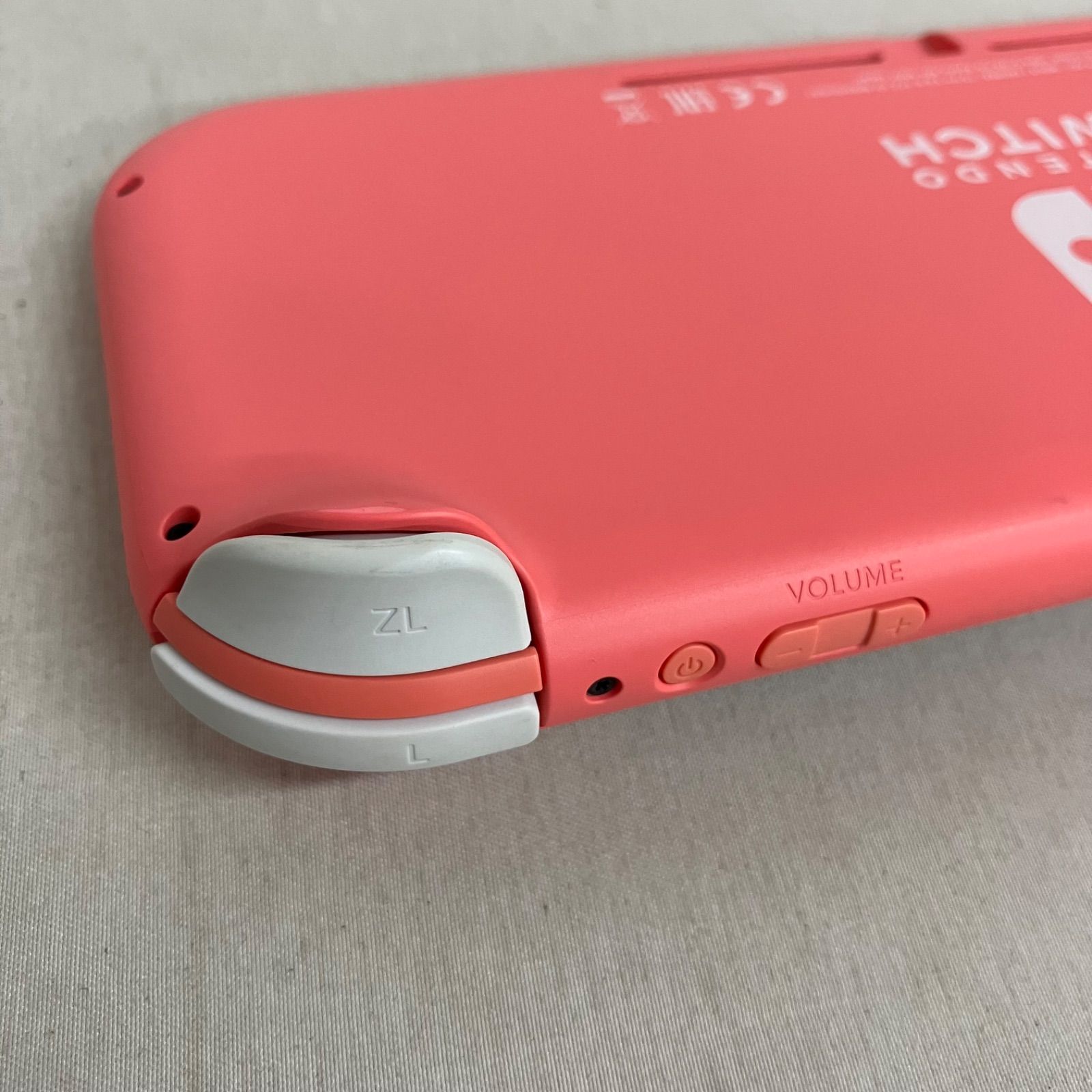 中古 Nintendo Switch lite スイッチ ライト コーラル 本体のみ 