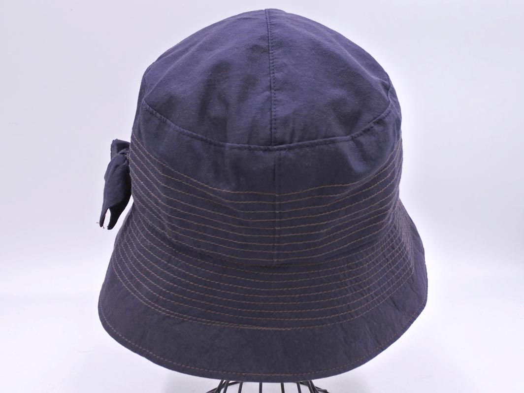 LANVIN ランバン シルク混 フラワーモチーフブローチ付き バケット
