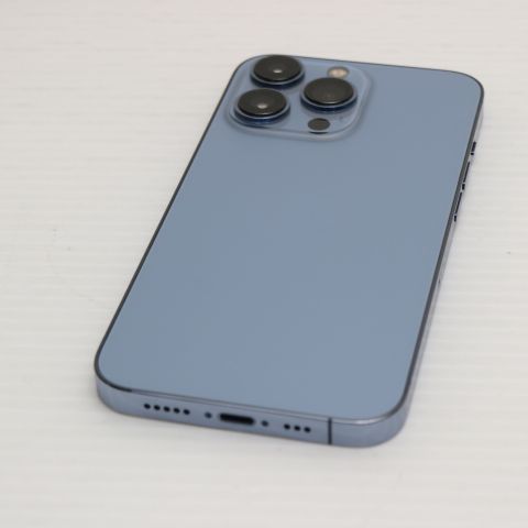 美品 SIMフリー iPhone13 Pro 256GB シエラブルー 白ロム 本体 即日