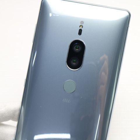 超美品 SOV38 Xperia XZ2 Premium シルバー スマホ 即日発送 スマホ 白