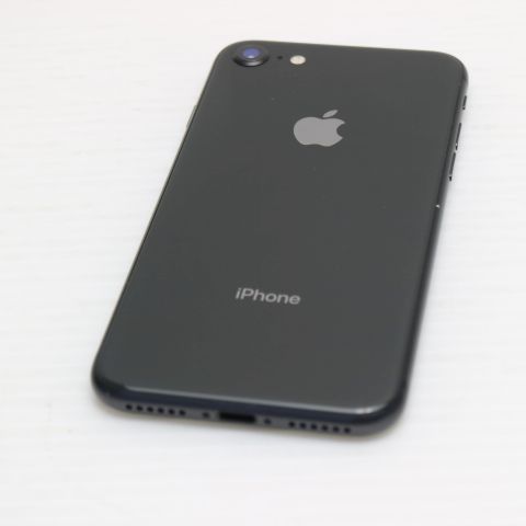超美品 SIMフリー iPhone8 64GB スペースグレイ ブラック 即日発送