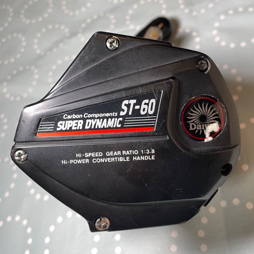 当時物】ダイワ スーパーダイナミック ST-60 両軸リール 船釣り 石鯛