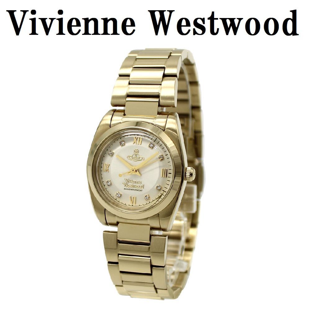 ヴィヴィアン ウエストウッド Vivienne Westwood VV356LGYGD 1年保証 腕時計 クォーツ アナログ 電池式 ウォッチ レディース ゴールド