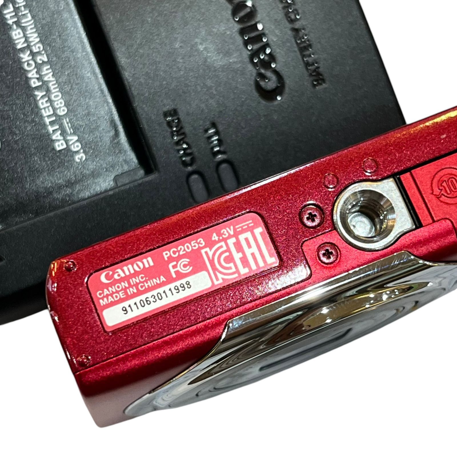 中古○Canon/キャノン○コンパクトデジタルカメラ IXY 130 PC2053