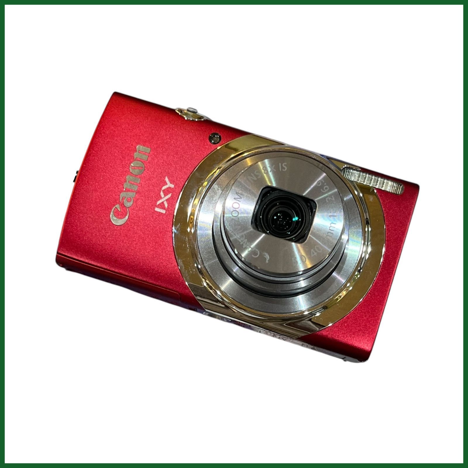 【動作品】Canon IXY130 デジタルカメラ PC2053 レッド 中古○Canon/キャノン○コンパクトデジタルカメラ IXY 130 PC2053