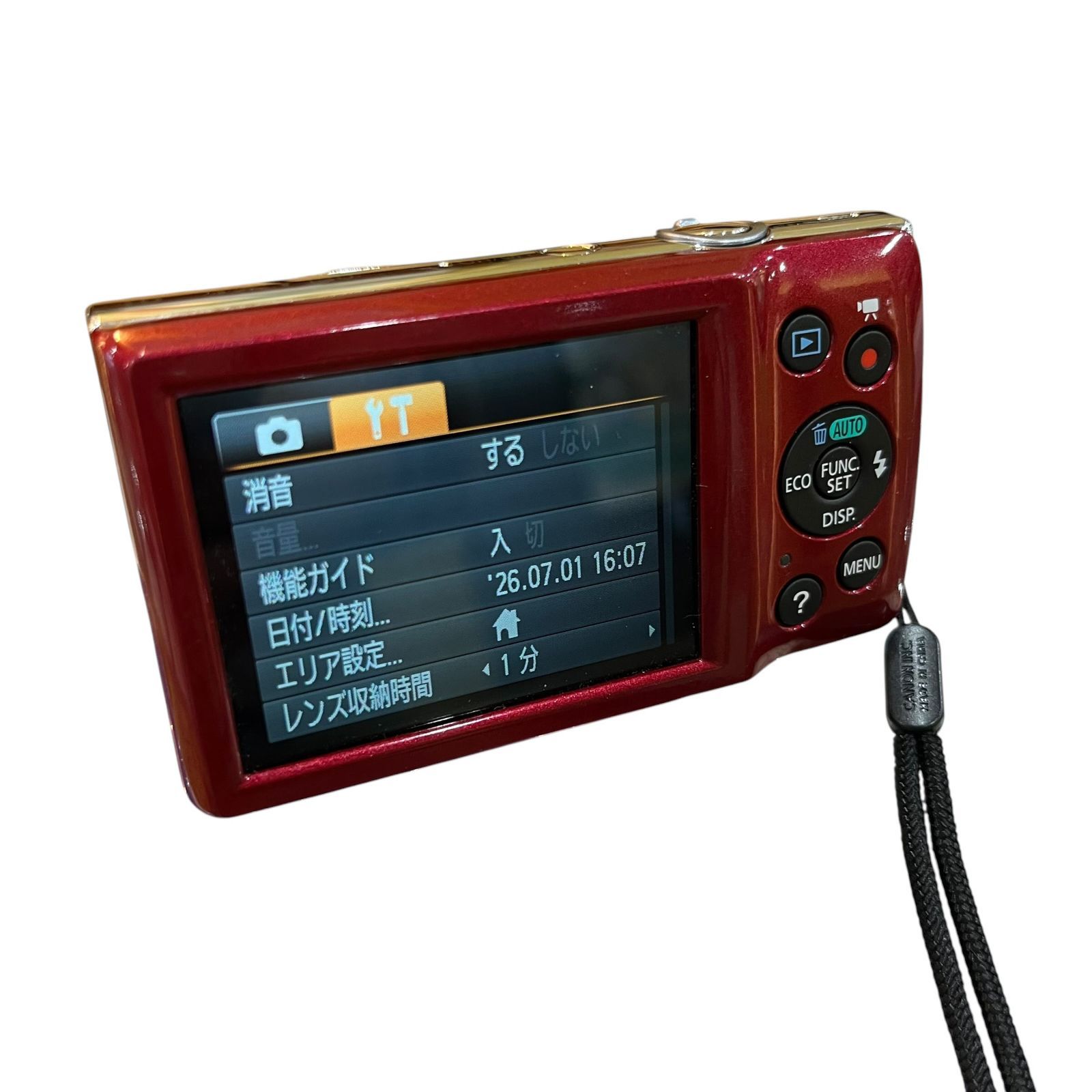 中古○Canon/キャノン○コンパクトデジタルカメラ IXY 130 PC2053