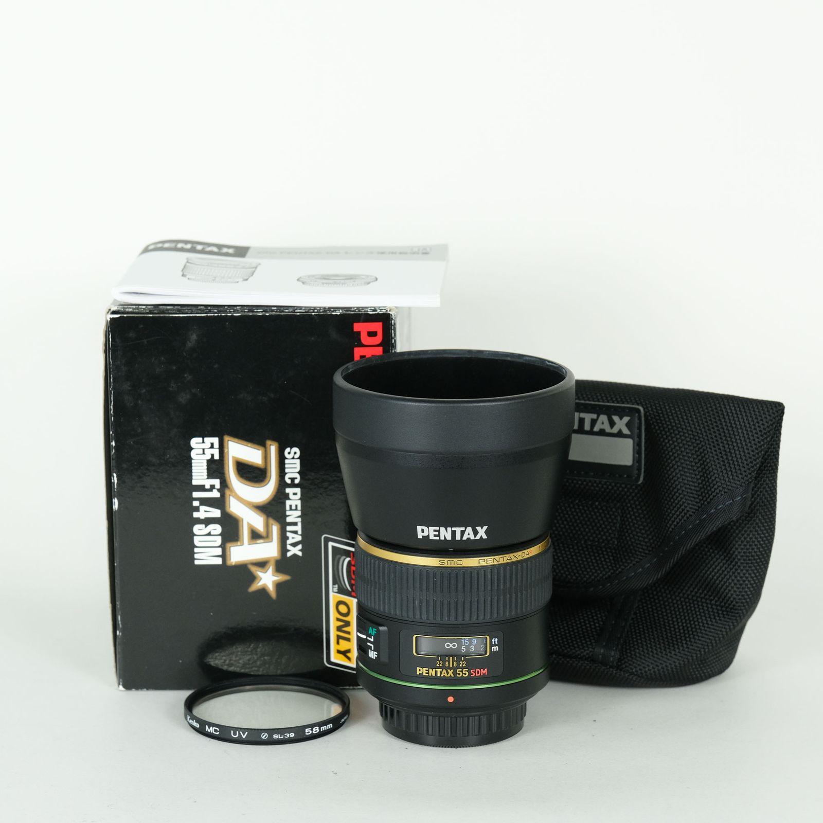 美品 | フィルター付] PENTAX smc PENTAX-DA☆ 55mmF1.4 SDM | PENTAX