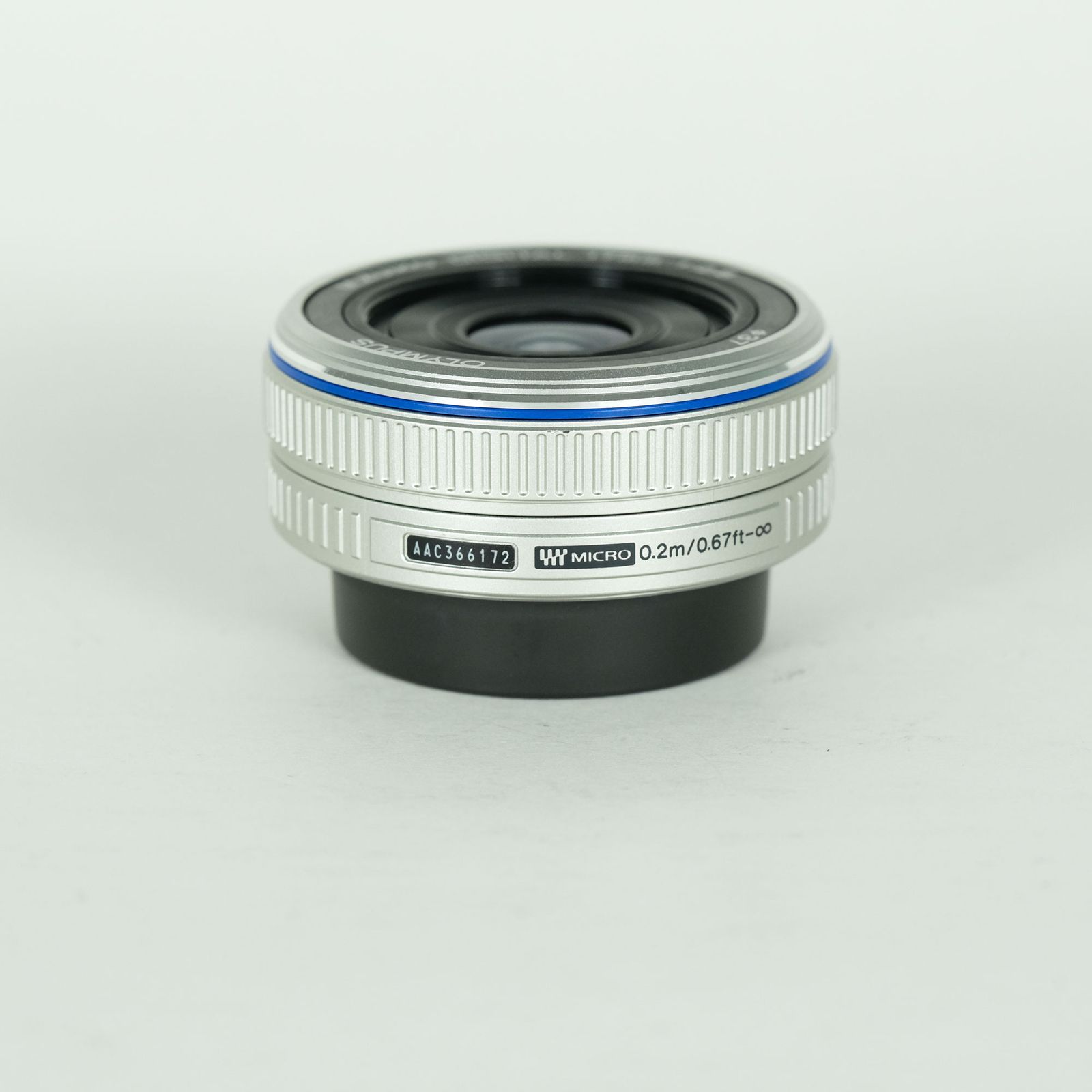 美品] OLYMPUS M.ZUIKO DIGITAL 17mm F2.8 シルバー | マイクロフォー