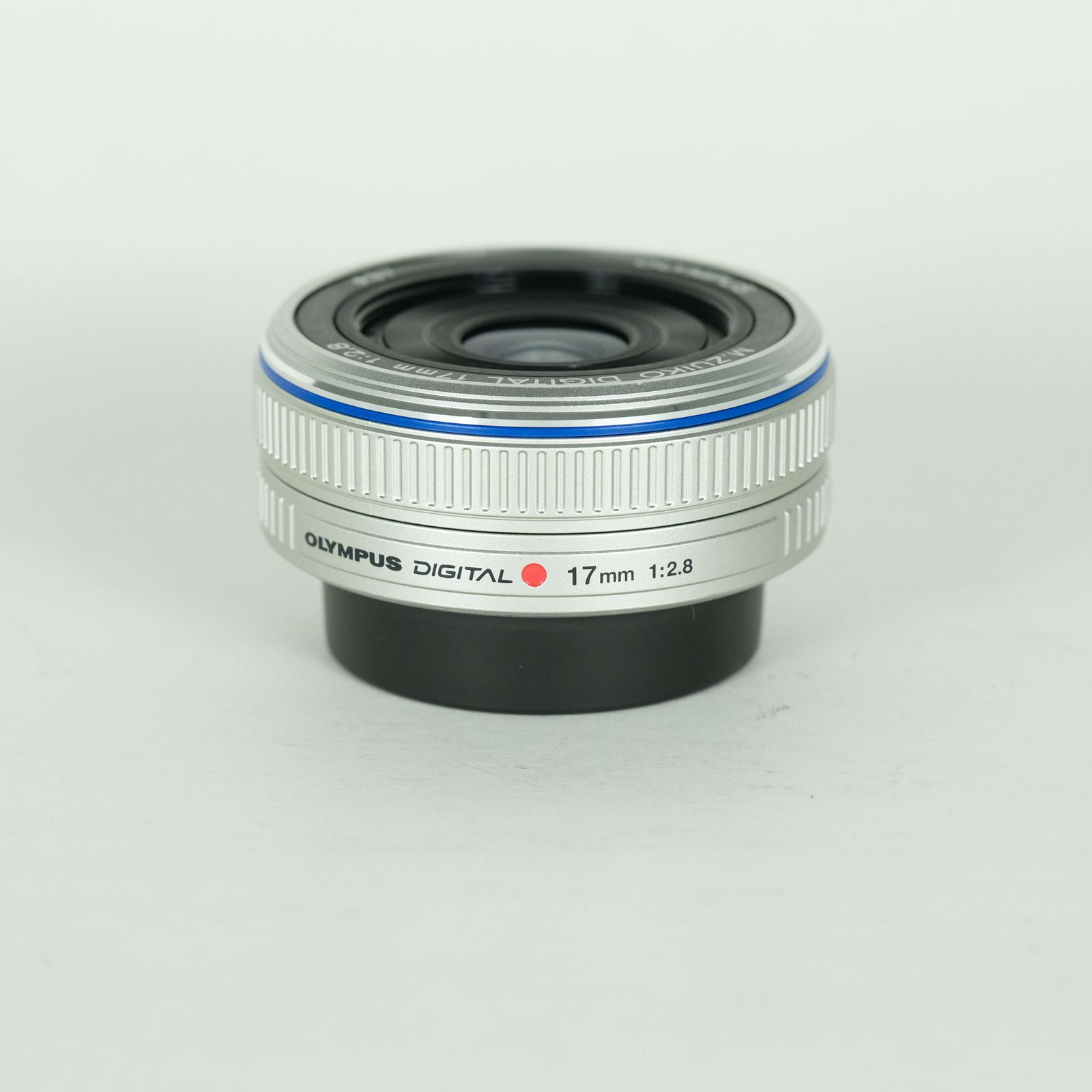 美品] OLYMPUS M.ZUIKO DIGITAL 17mm F2.8 シルバー | マイクロフォー