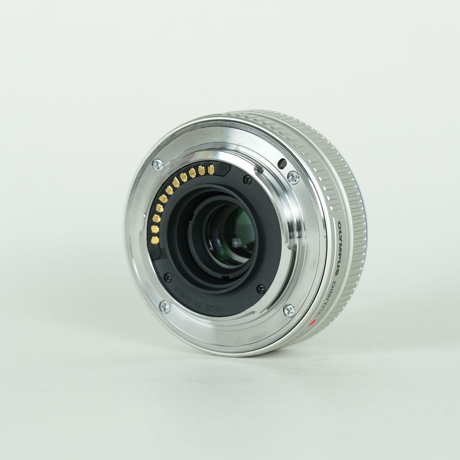 美品] OLYMPUS M.ZUIKO DIGITAL 17mm F2.8 シルバー | マイクロフォー
